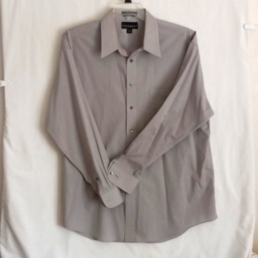 Croft & barrow XL Gray long-sleeved shirt